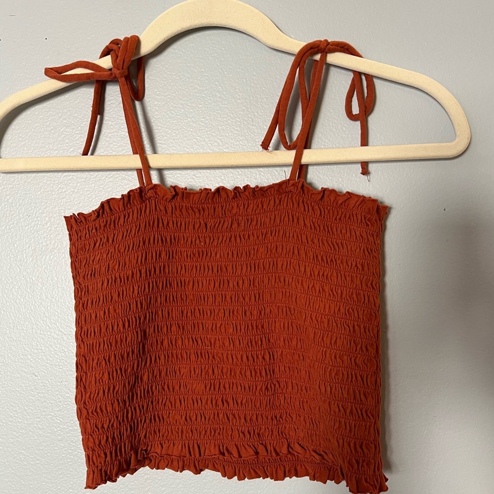Rust/Brown Tank Top - Picture 2 of 3